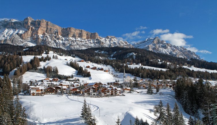 Alta Badia badia abtei winter inverno