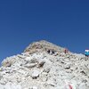 Der Piz Bo&eacute; scheint zum Greifen nahe, aber der Weg ist noch weit. Foto: AT, &copy; Peer