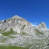 Colfosco liegt am Ausgang des Edelweisstales, direkt unter dem Sassongher. Foto: AT, &copy; Peer