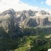 Il Gruppo del Sella domina la regione Alta Badia e determina in qualche modo anche le offerte del tempo libero. Foto: BS, &copy; Peer