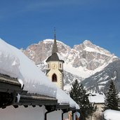 Alta Badia Corvara winter
