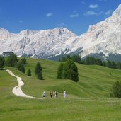 wanderer bei piz sorega