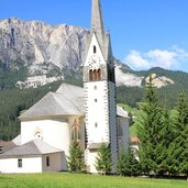 RS Alta Badia Badia Dolomiten Gardenacia Kirche