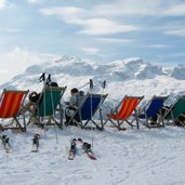 RS Skigebiet Alta Badia Liegestuhl
