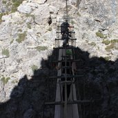 Via Ferrata Pisciadu Haengebruecke