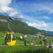la villa alta badia von piz la ila bahn aus