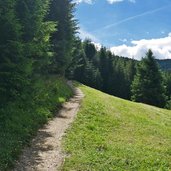 weg nr corvara nach passo incisa