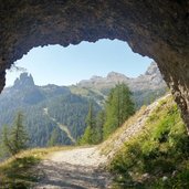 sentiero e falzarego per col dei bos