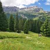 weg nach passo campolongo