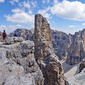 sella forcella d antersass vista su torre berger fr Pano