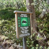 schild naturpark