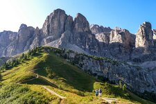 alta badia weg zum pisciadu klettersteig