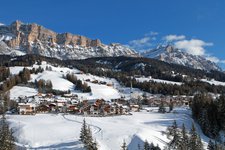 Alta Badia badia abtei winter inverno