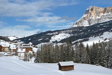 la villa alta badia winter