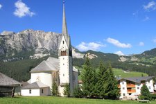 Alta Badia Badia Dolomiten Gardenacia Kirche