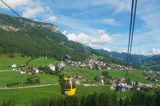 RS la villa alta badia von piz la ila bahn aus