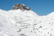 RS Skigebiet Sellaronda Sellarunde Passo Pordoi