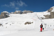 RS Skigebiet Sellaronda Sellarunde Vallon Piste