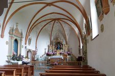 badia heiligkreuz kirche la crusc innen