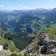 RS gardenaccia felsen blick ins tal alta badia richtung wengen la val