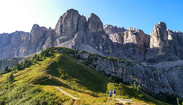 alta badia weg zum pisciadu klettersteig