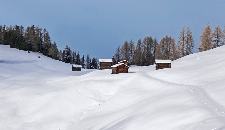 almhuetten am rit joch winter